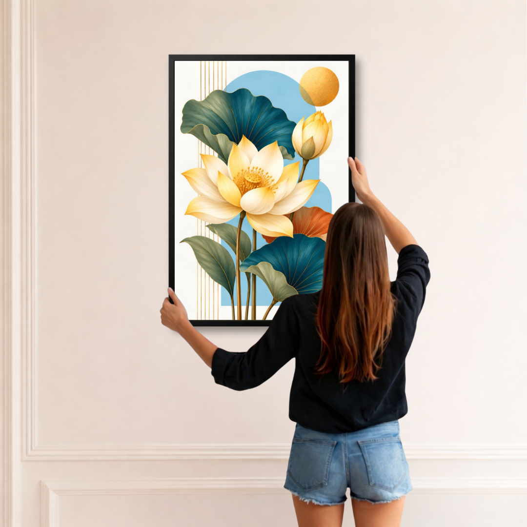 Golden Lotus Serenity