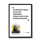 Albert Einstein Curiosity