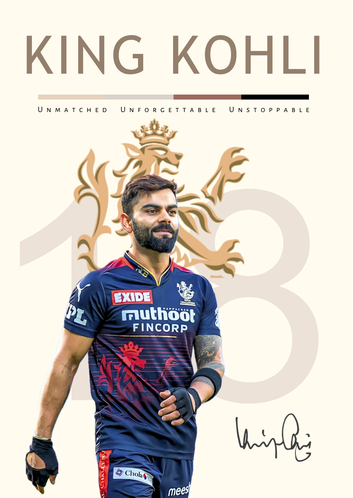 Virat Kohli - RCB Portrait