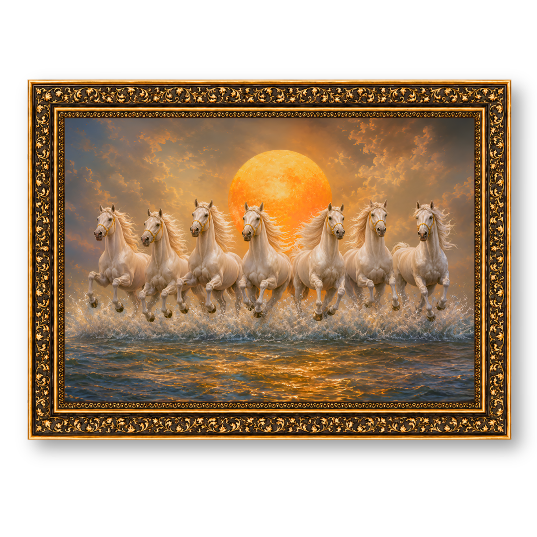 7 horses Golden Horizon