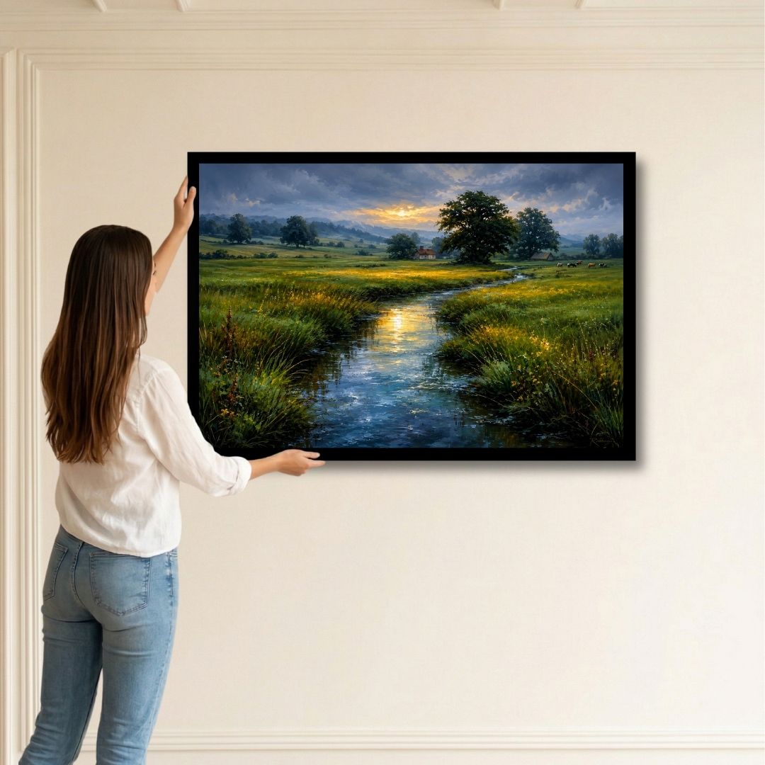 Sunset River Serenity