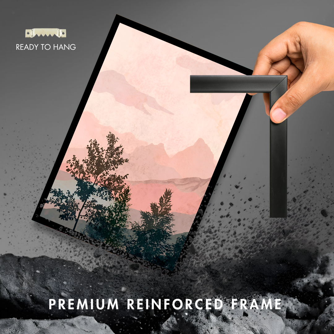 Pink Misty Mountains