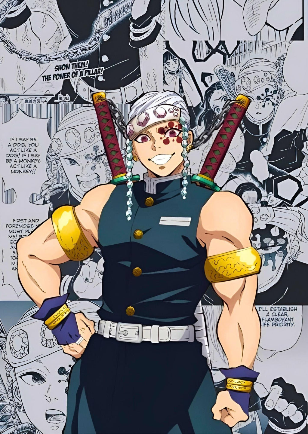 Tengen Uzui – Manga Panel