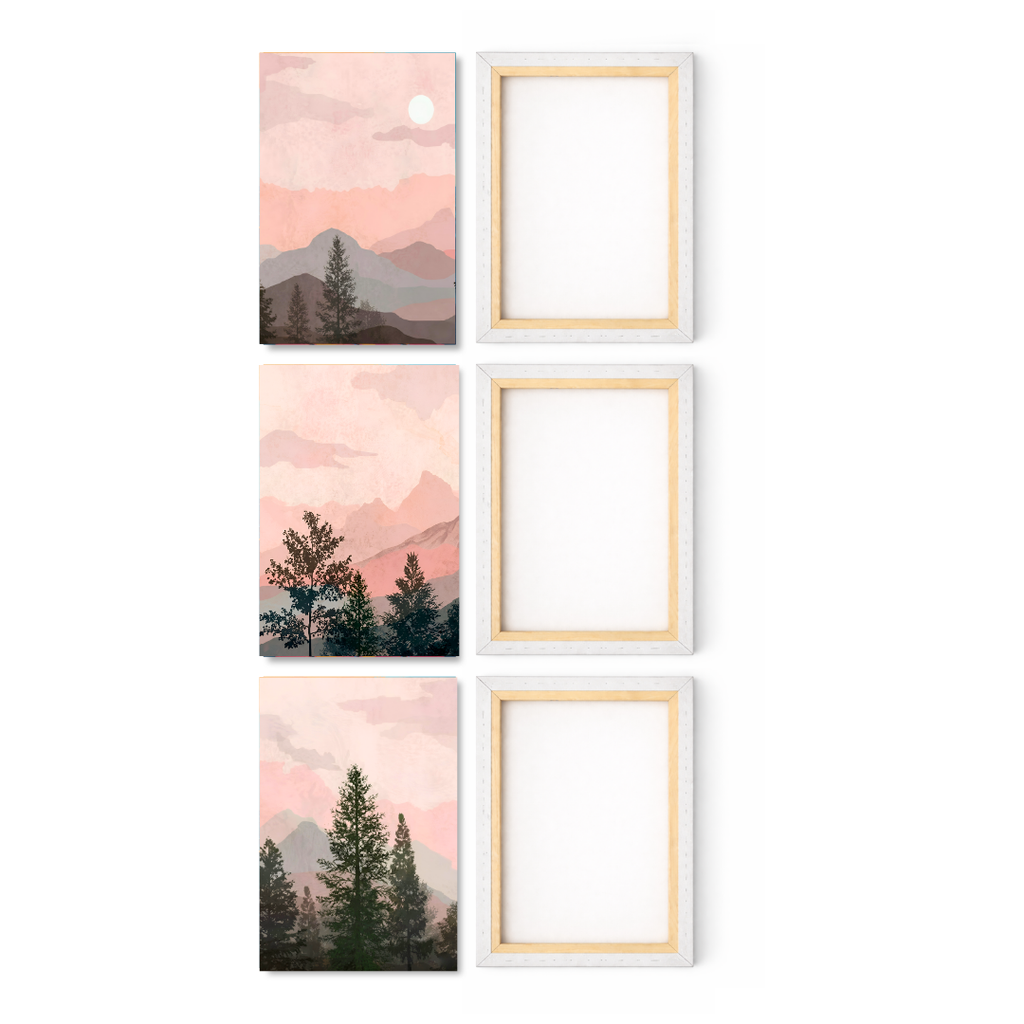 Pink Misty Mountains