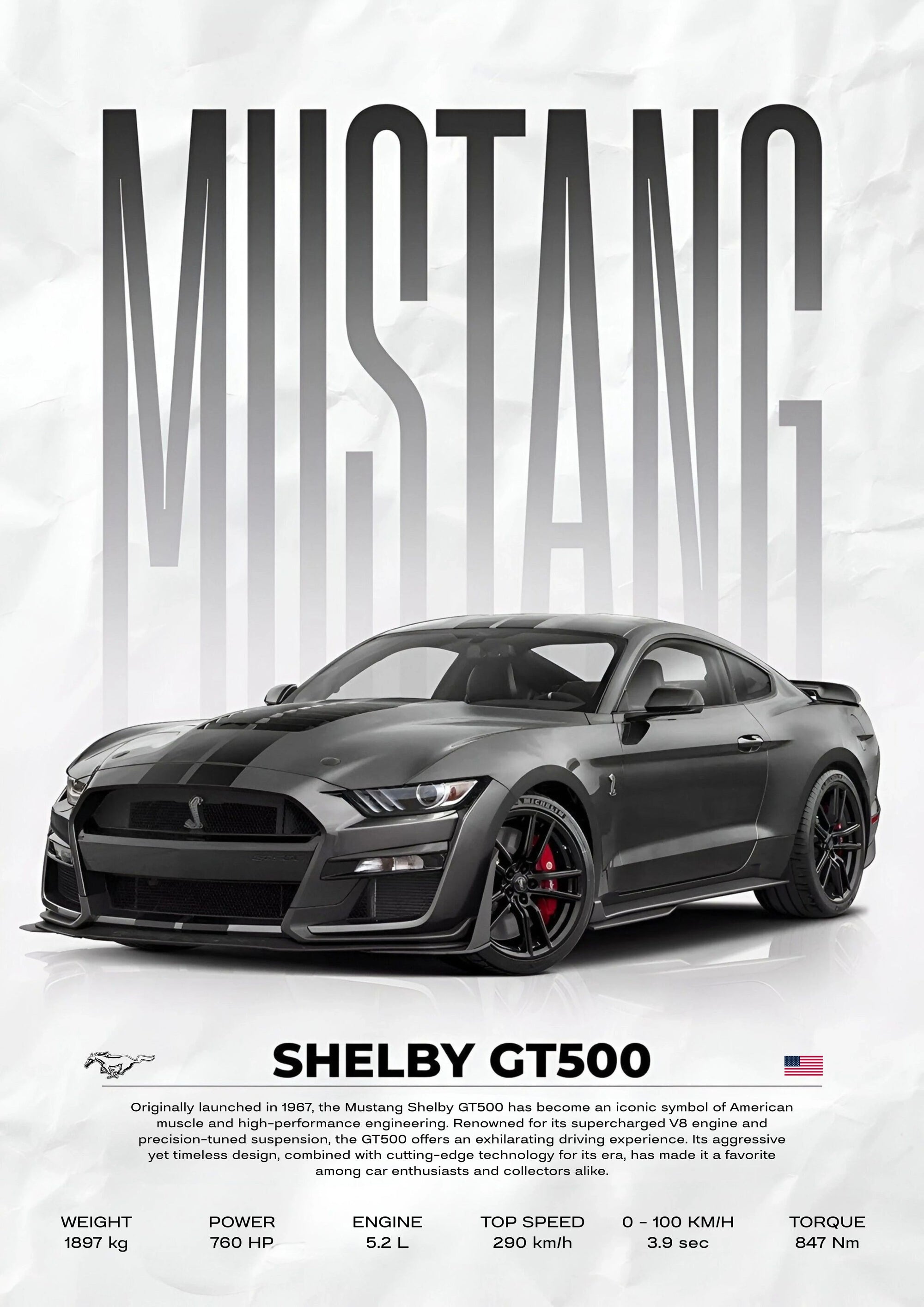 Ford Mustang Shelby GT500 – The King of Mustangs