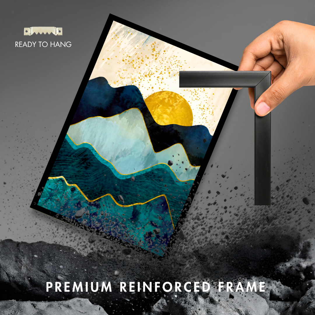 Emerald Peak Sunrise - Blue