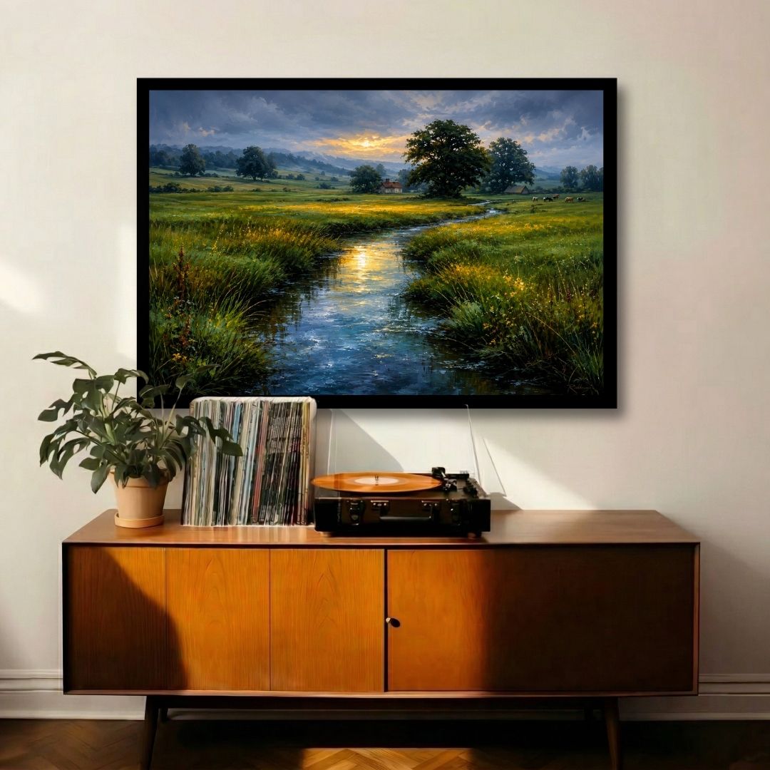 Sunset River Serenity
