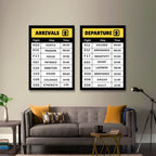 Airport Mindset – Flight beyond mediocrity | SET OF 2 FRAMES