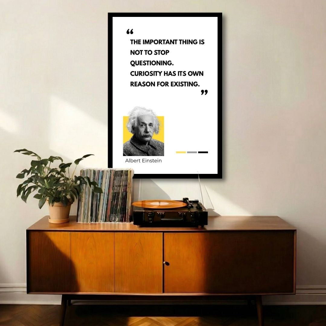 Albert Einstein Curiosity