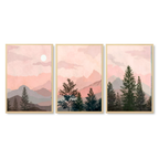 Pink Misty Mountains