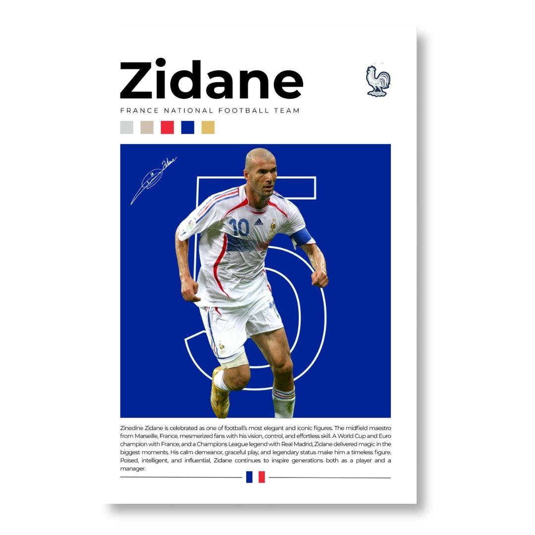 Zidane – France No.10
