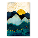 Emerald Peak Sunrise - Blue