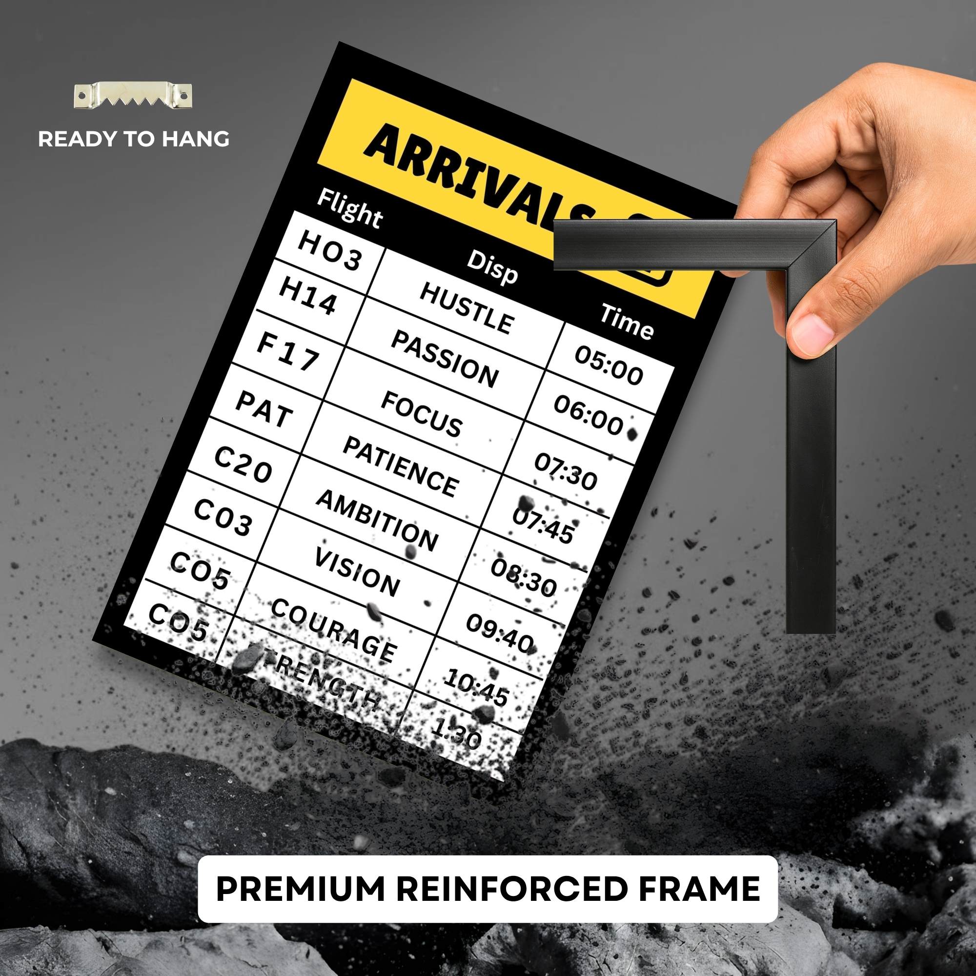 Airport Mindset – Flight beyond mediocrity | SET OF 2 FRAMES