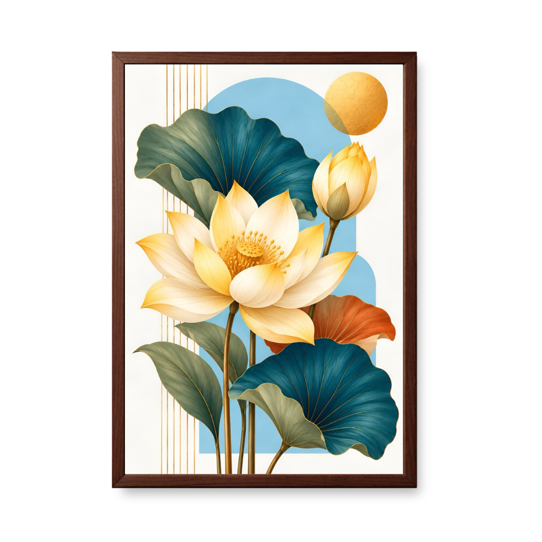 Golden Lotus Serenity