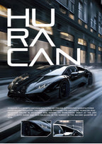 SET OF 10 POSTERS - B | LUXURY CARS | UNFRAMED