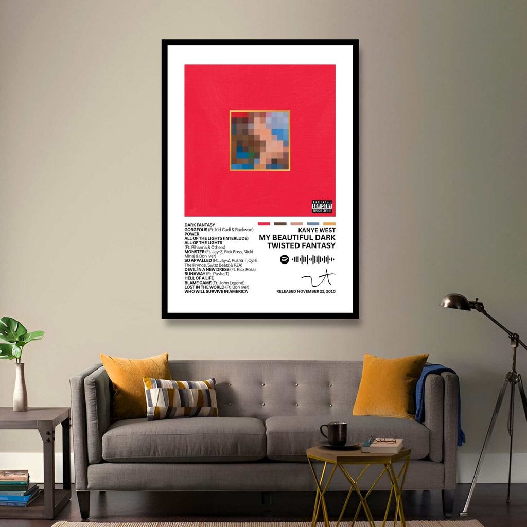 KANYE WEST – My Beautiful Dark Twisted Fantasy