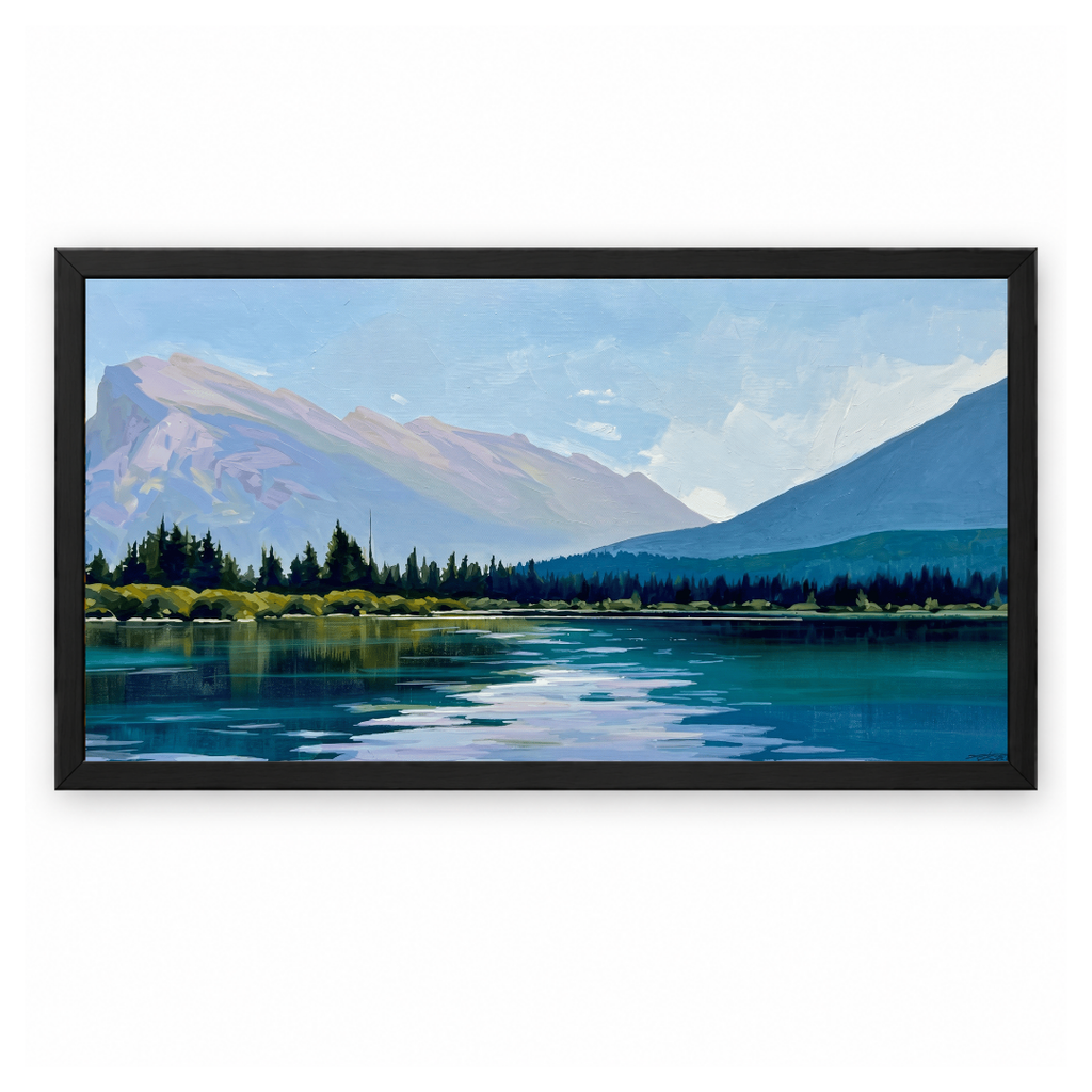Serene Alpine Mountain Lake