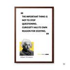 Albert Einstein Curiosity