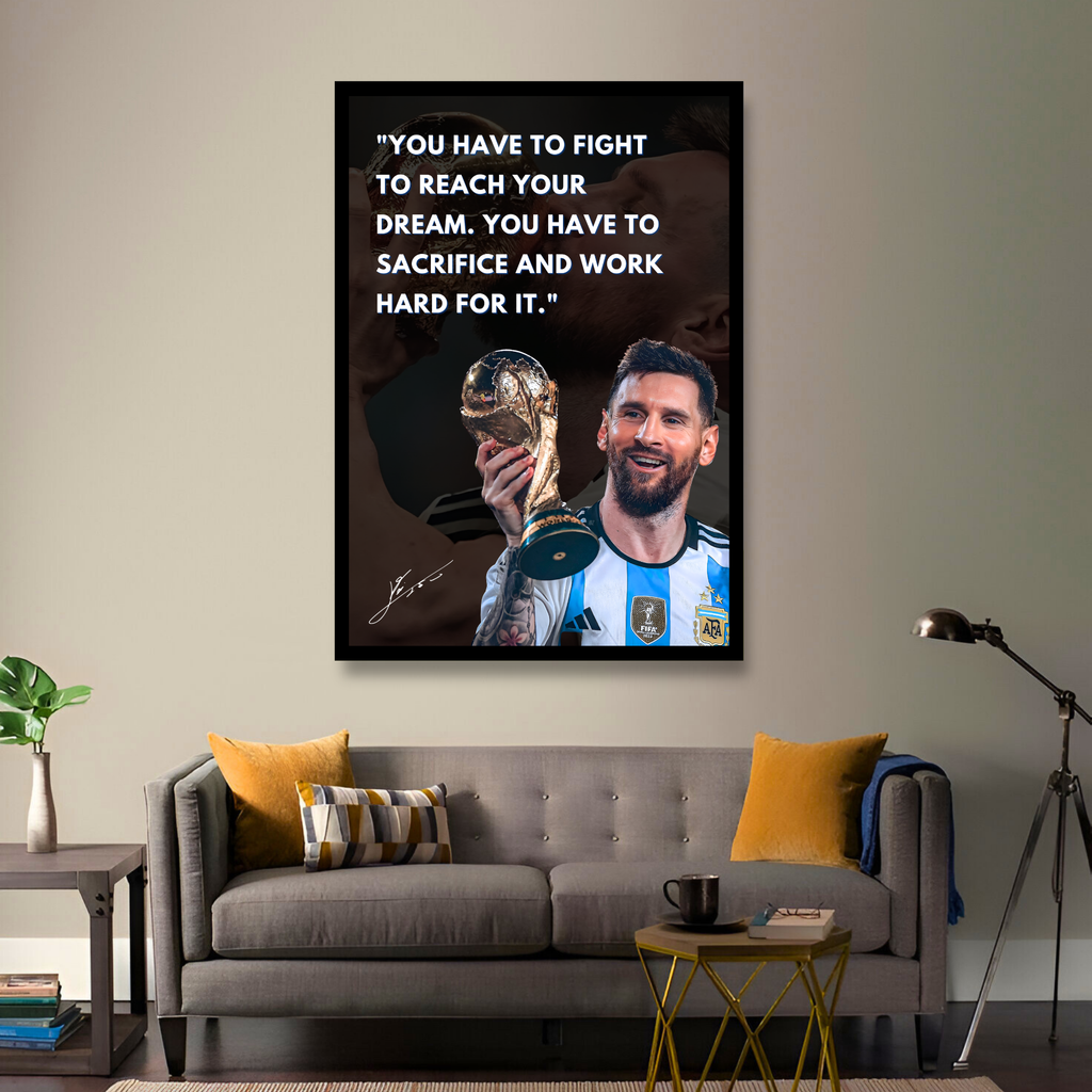 Victory Sealed: Messi’s Words of Wisdom