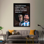 Victory Sealed: Messi’s Words of Wisdom