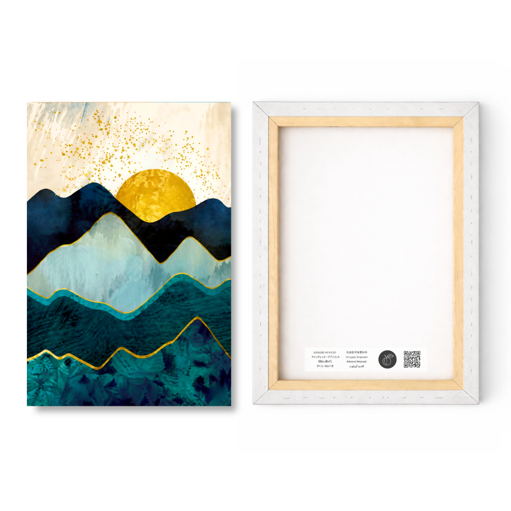 Emerald Peak Sunrise - Blue