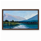 Serene Alpine Mountain Lake
