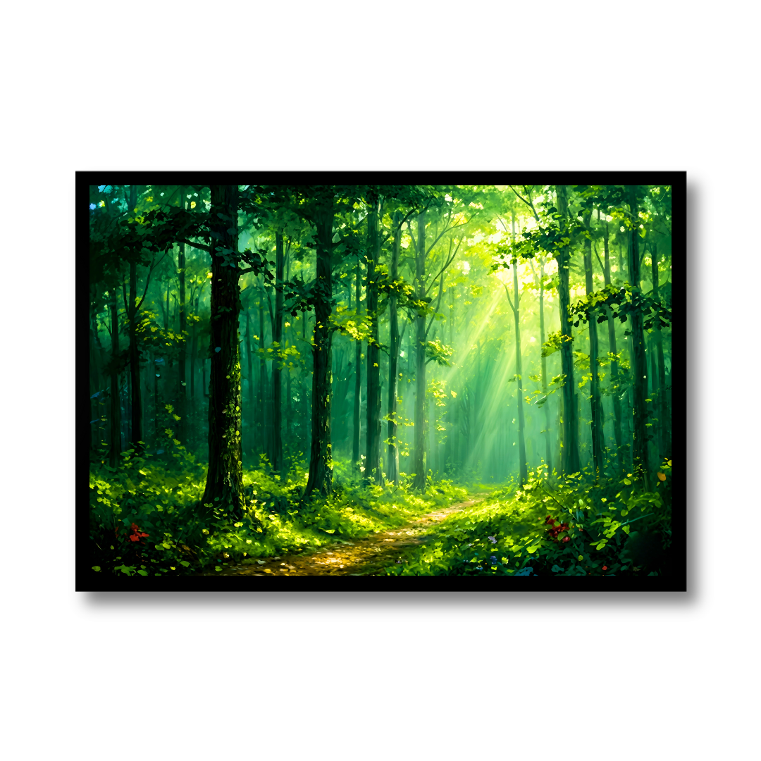 Sunlit Emerald Path