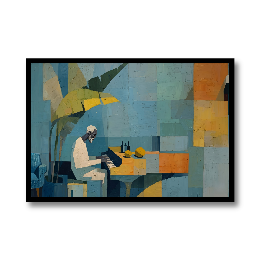 Cubist Interior Scene