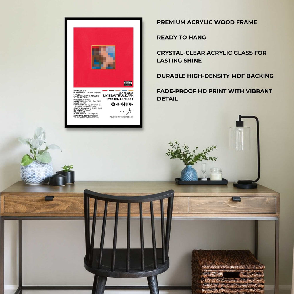 KANYE WEST – My Beautiful Dark Twisted Fantasy