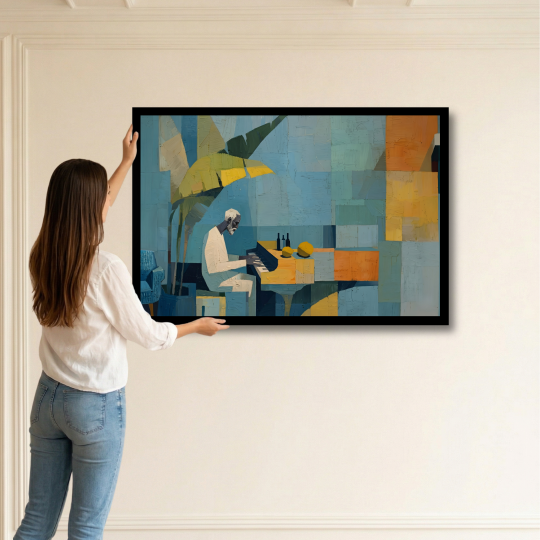 Cubist Interior Scene
