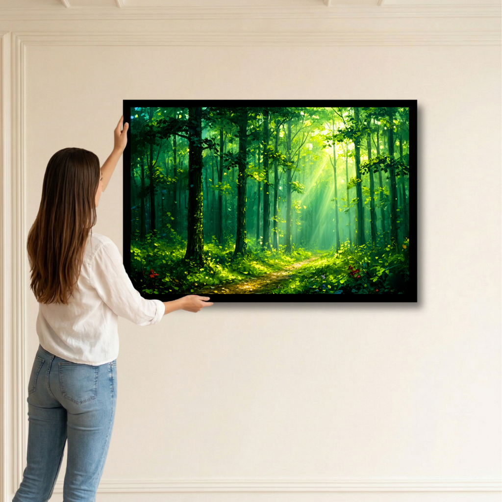Sunlit Emerald Path