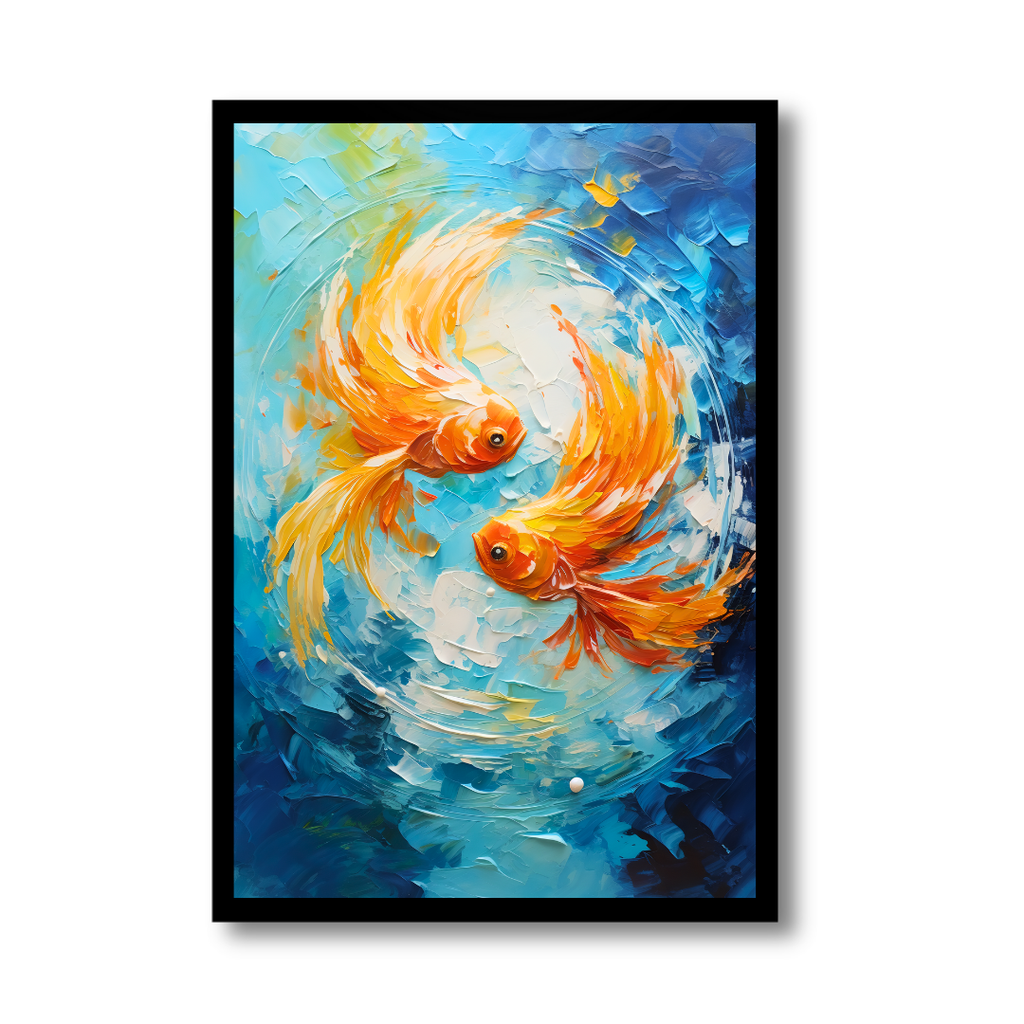 Azure Koi Dance