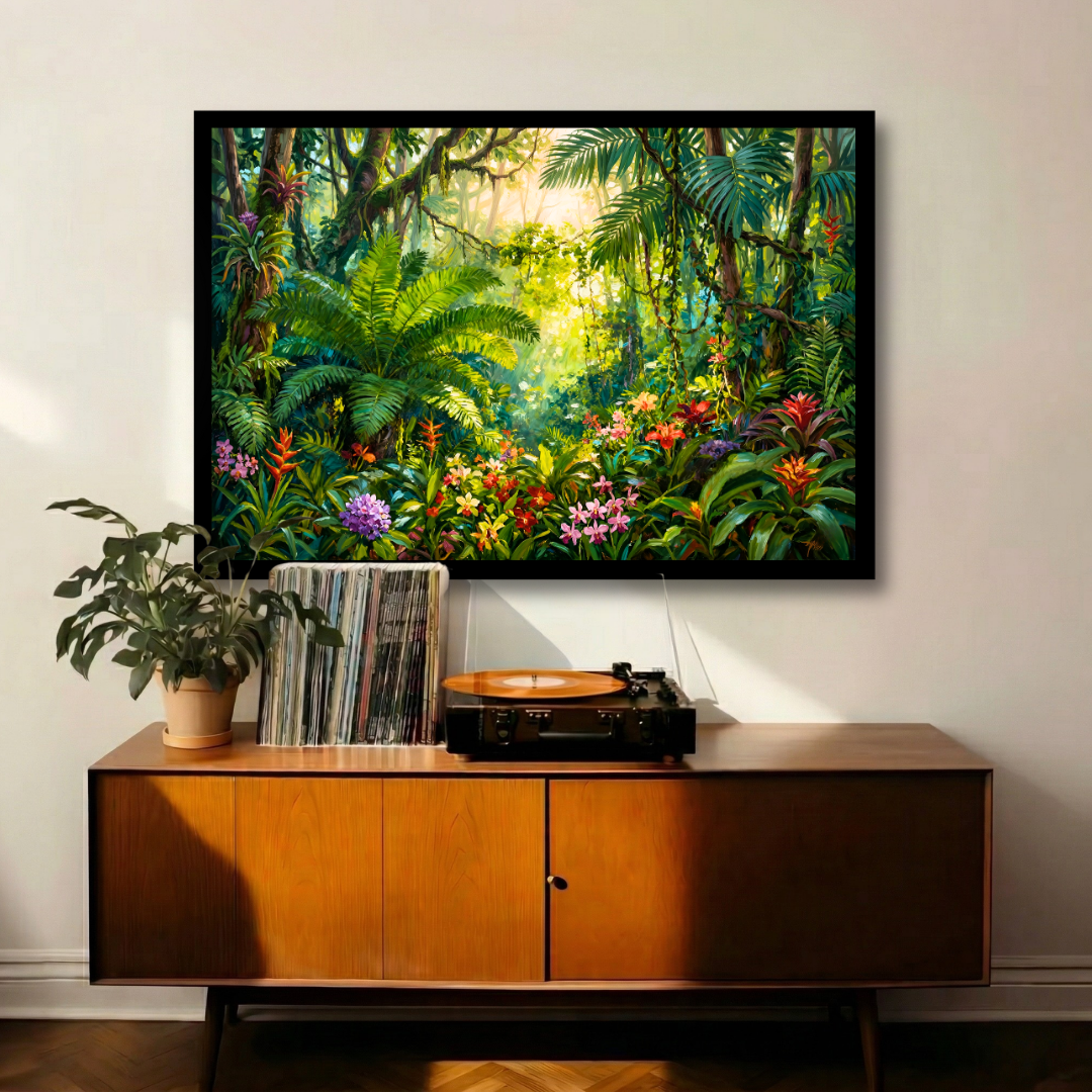 Lush Jungle Sanctuary