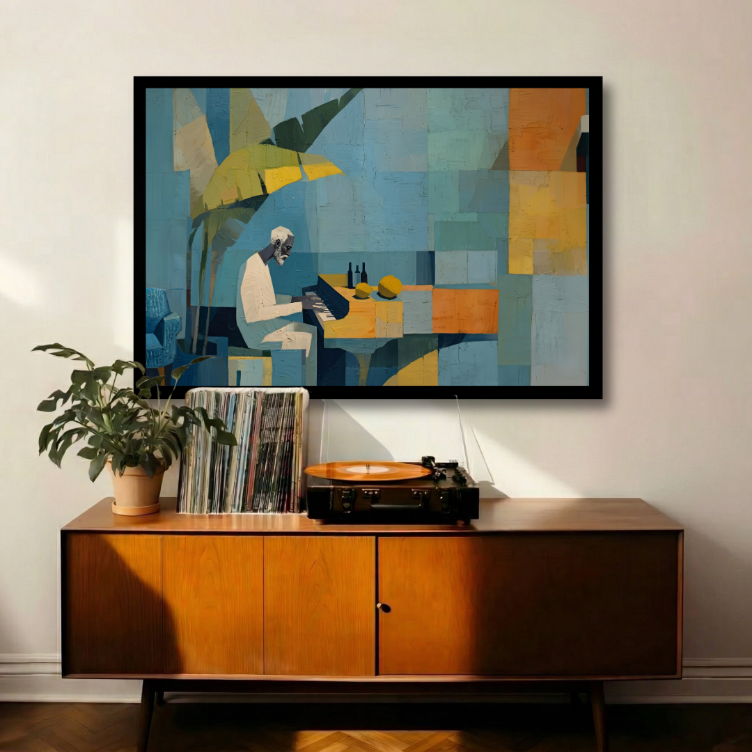 Cubist Interior Scene