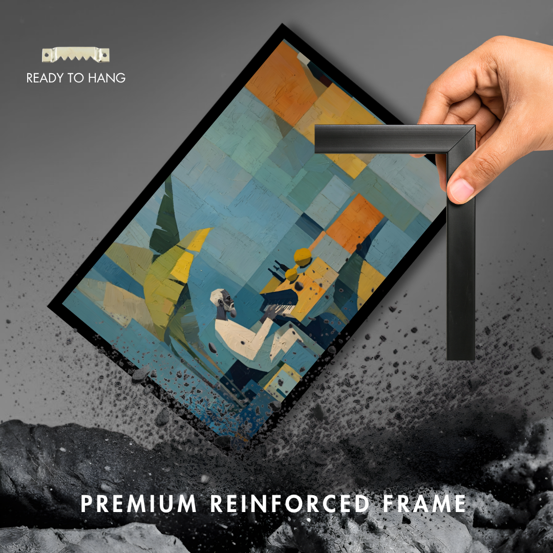 Cubist Interior Scene