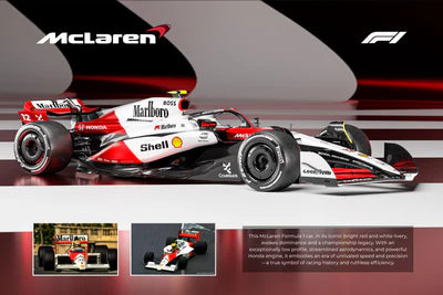 F1 CARS SET OF 10 POSTERS | UNFRAMED