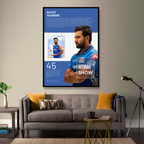 THE HITMAN SHOW – Rohit Sharma Wall Art