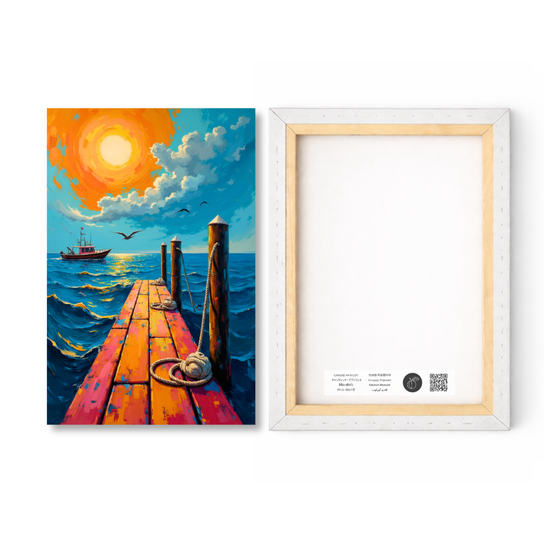 Sunlit Ocean Passage