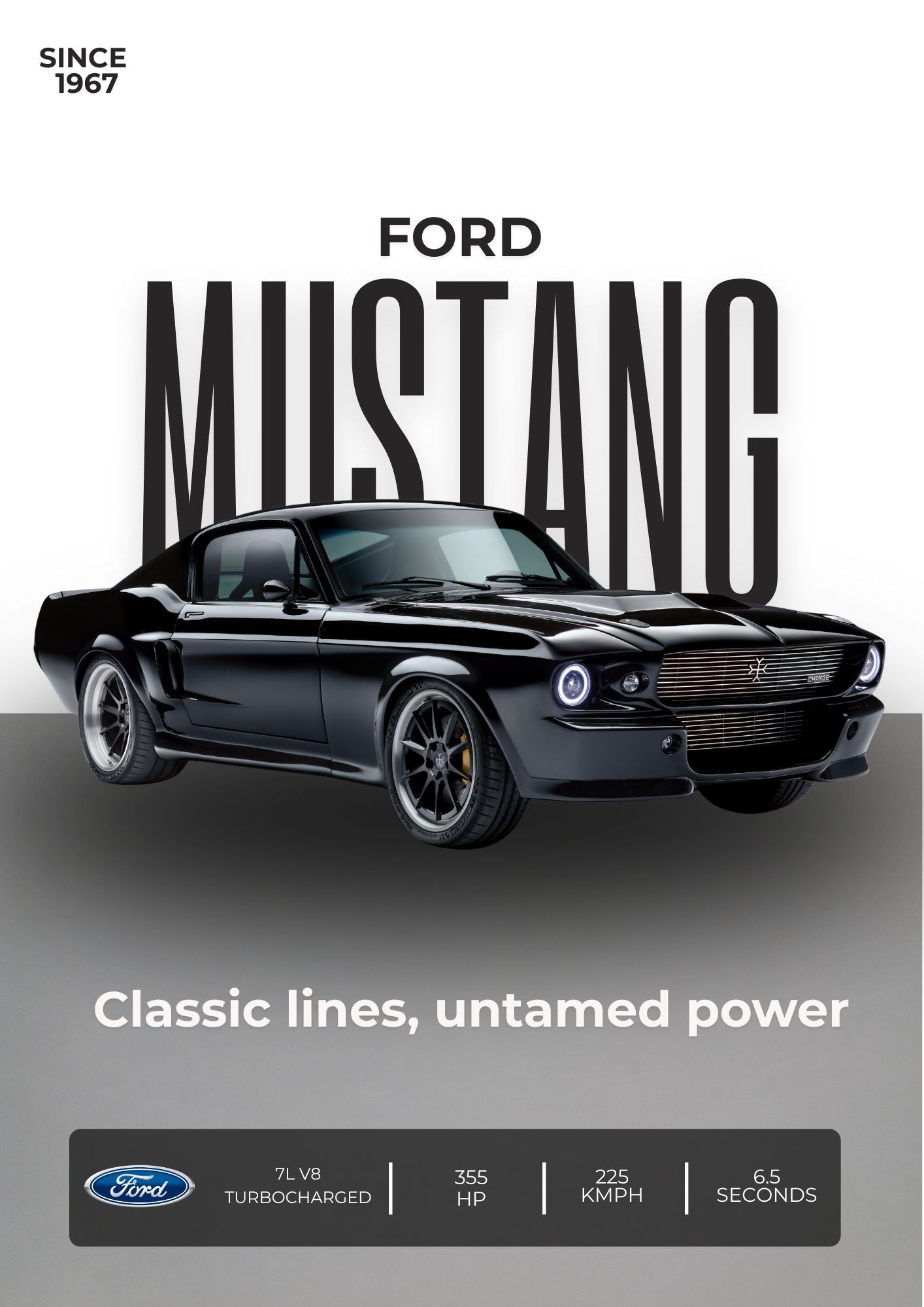 SET OF 8 POSTERS - C | LUXURY CARS  | UNFRAMED