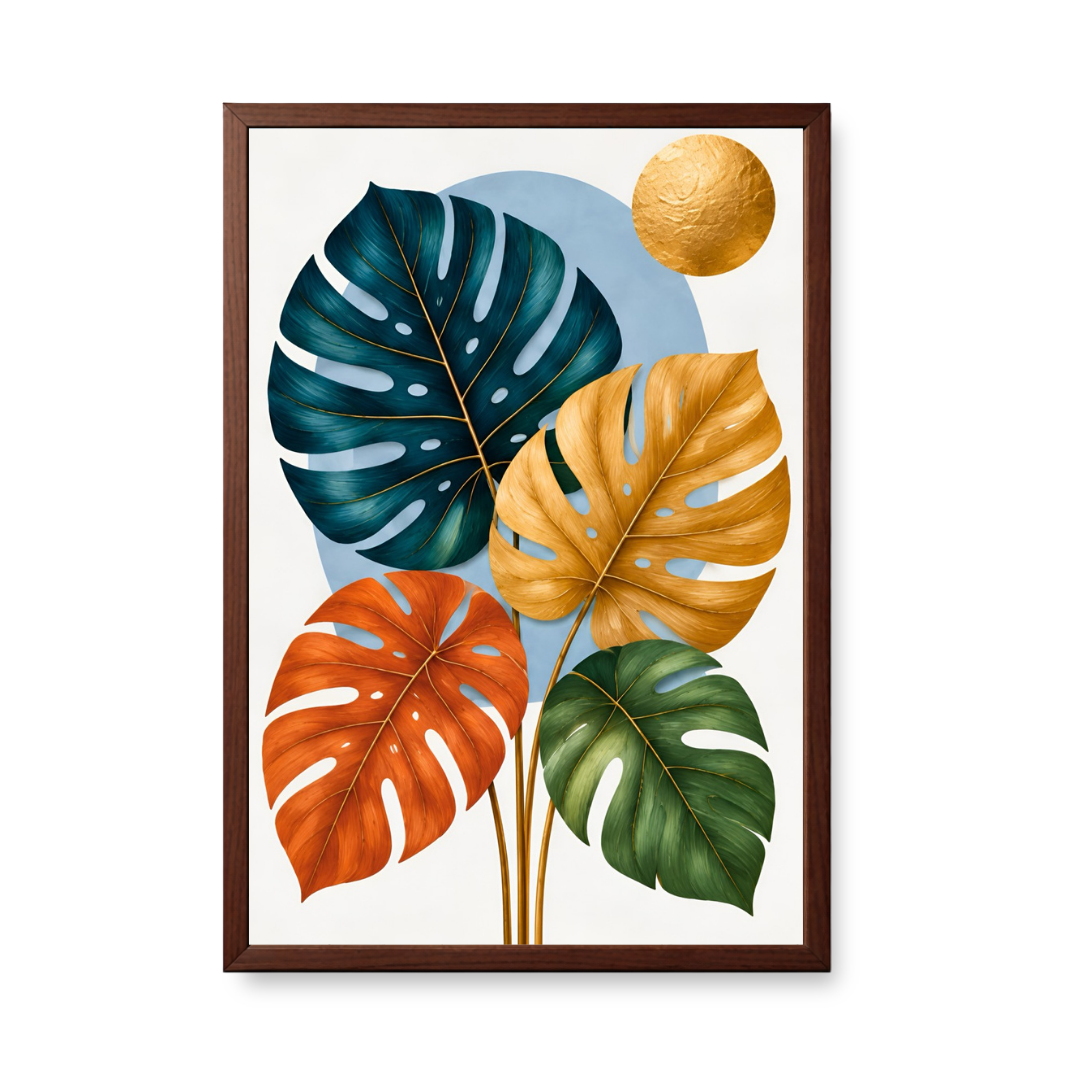 Tropical Monstera Harmony