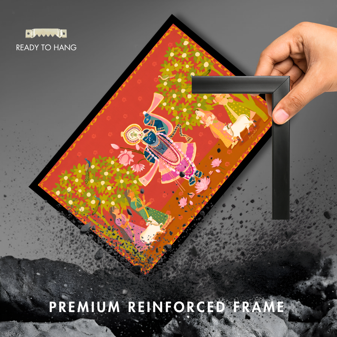 Divine Crimson Shrinathji