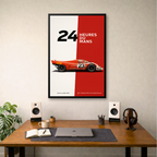 Porsche 917K – Le Mans 1970 Victory Poster