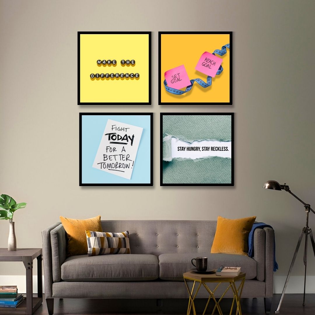 Make the Difference – Set. Reach. Repeat | SET OF 4