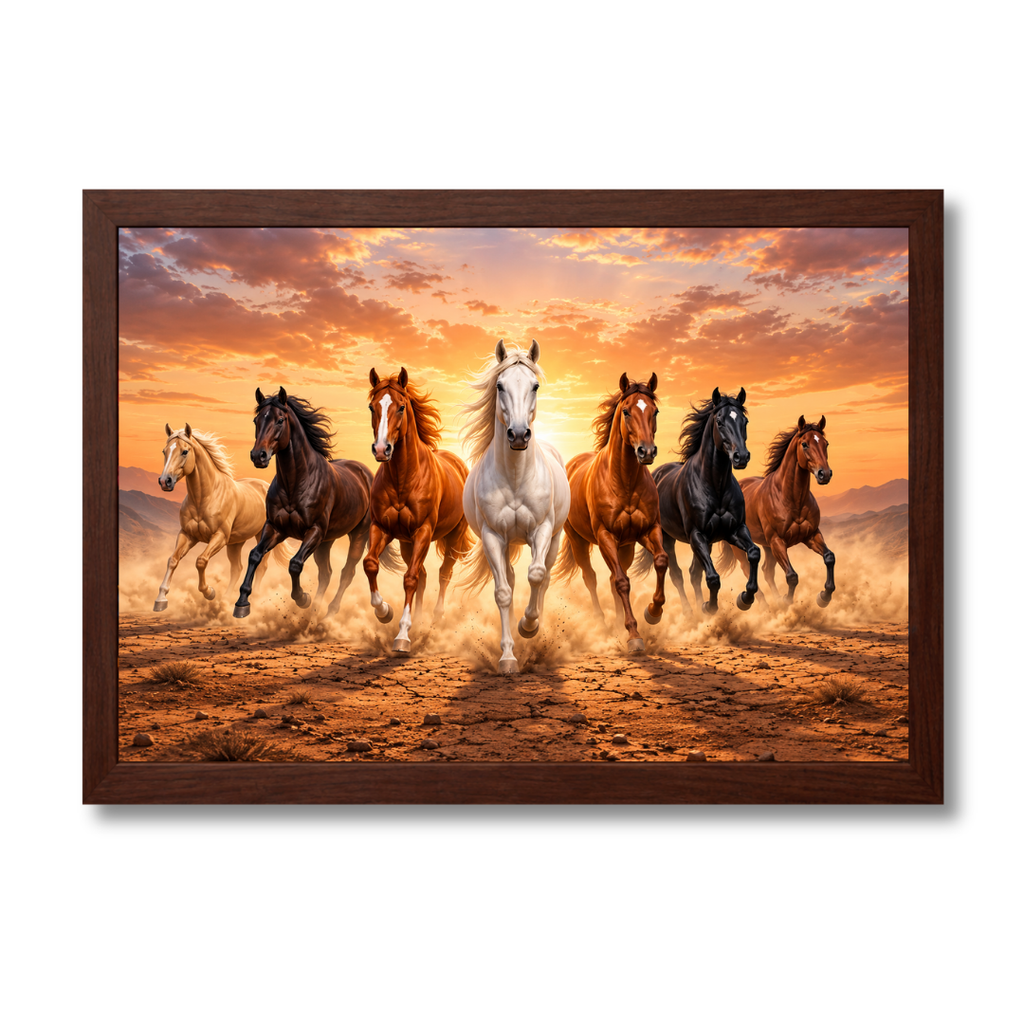 Majestic Seven Horses