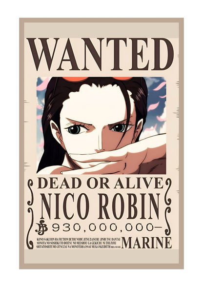 Wanted Legacy Nico Robin: One Piece