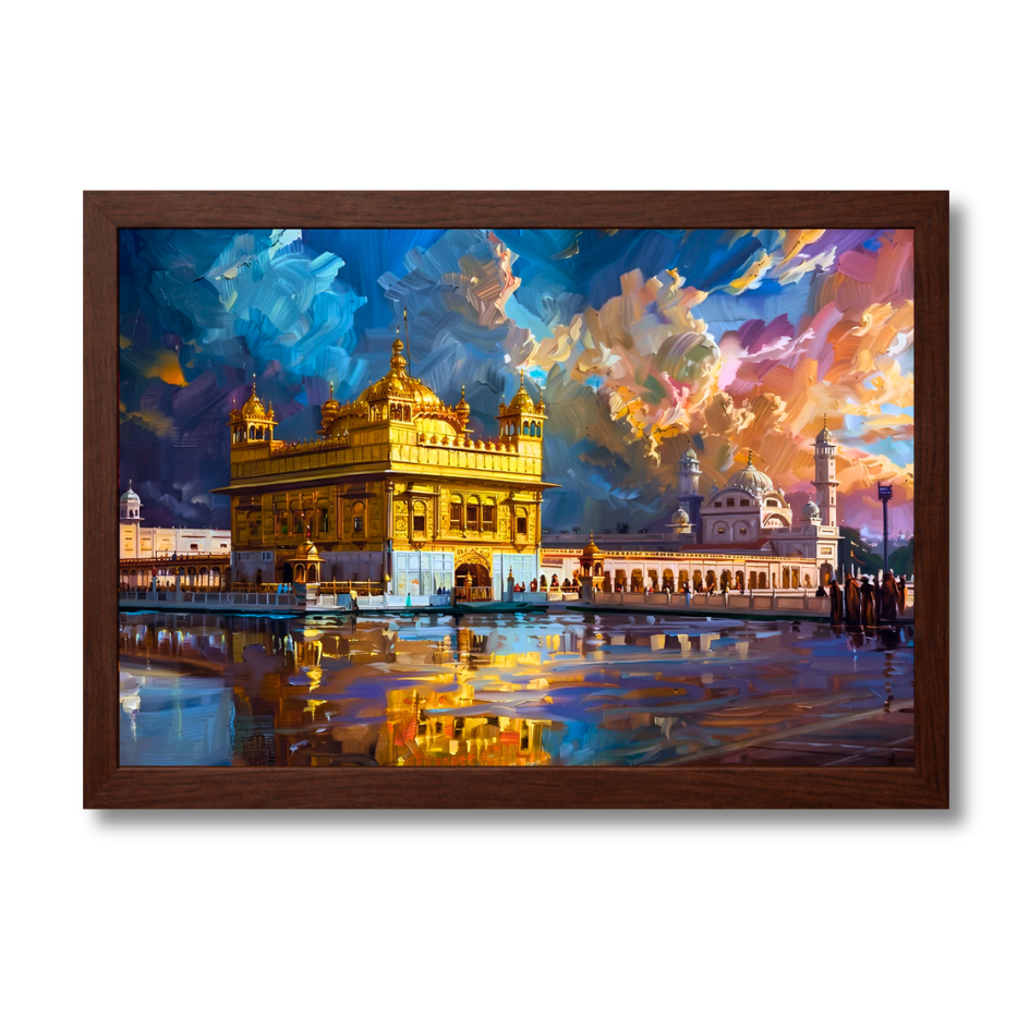Golden Temple Artistic Serenity