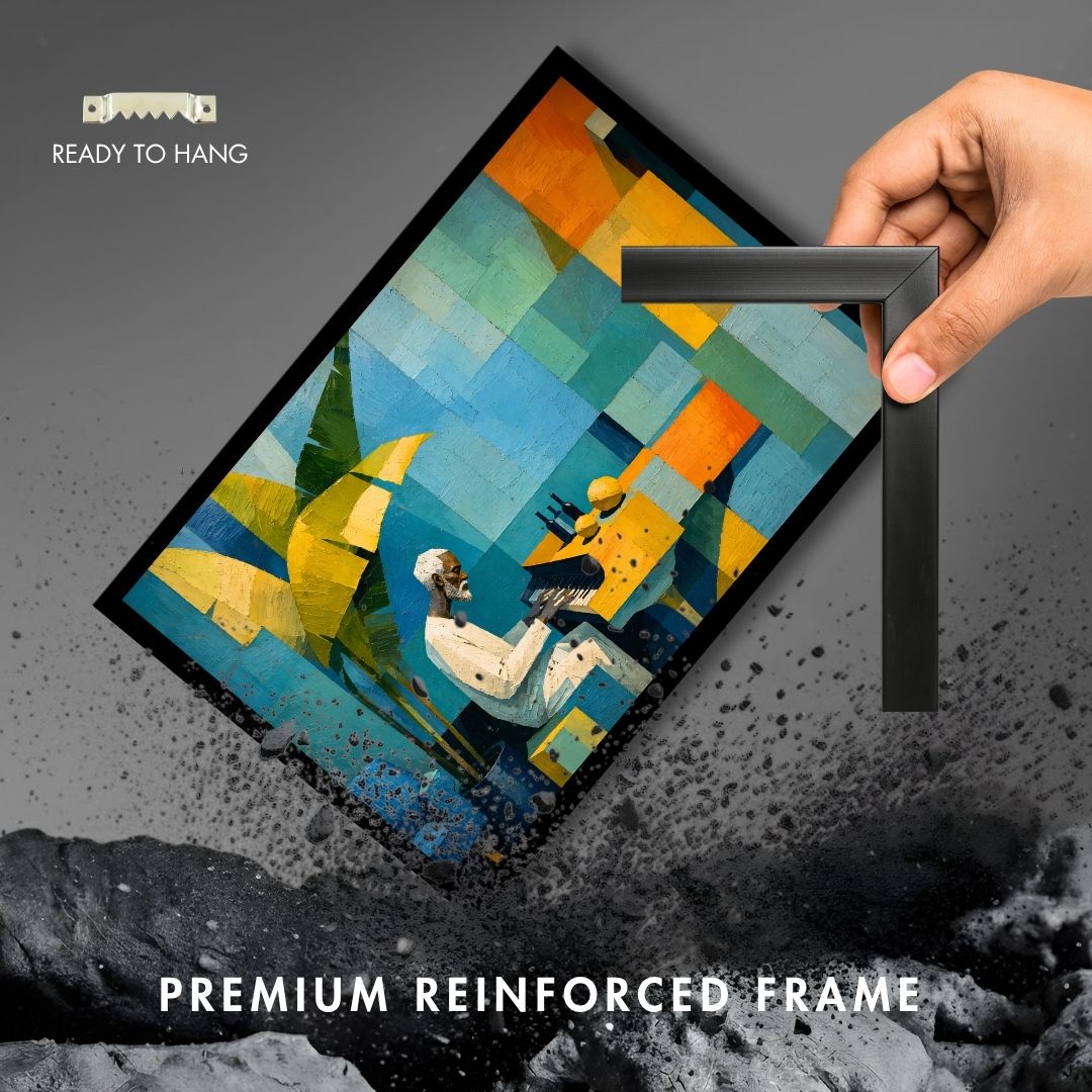 Cubist Interior Scene