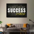 Success & Hardship – Motivational Wall Frame