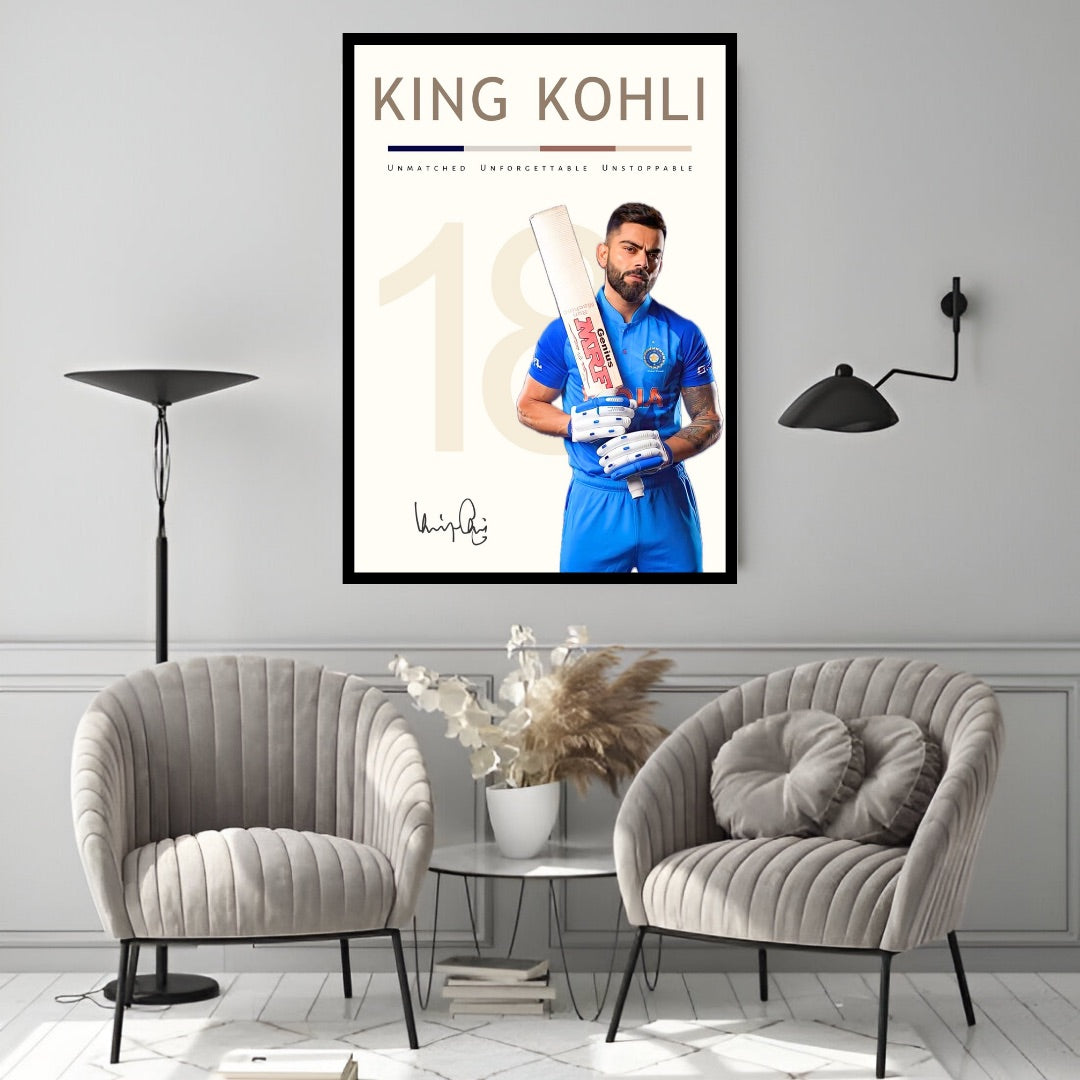 King Kohli - INDIAN Jersey