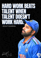 Rohit Sharma Quote